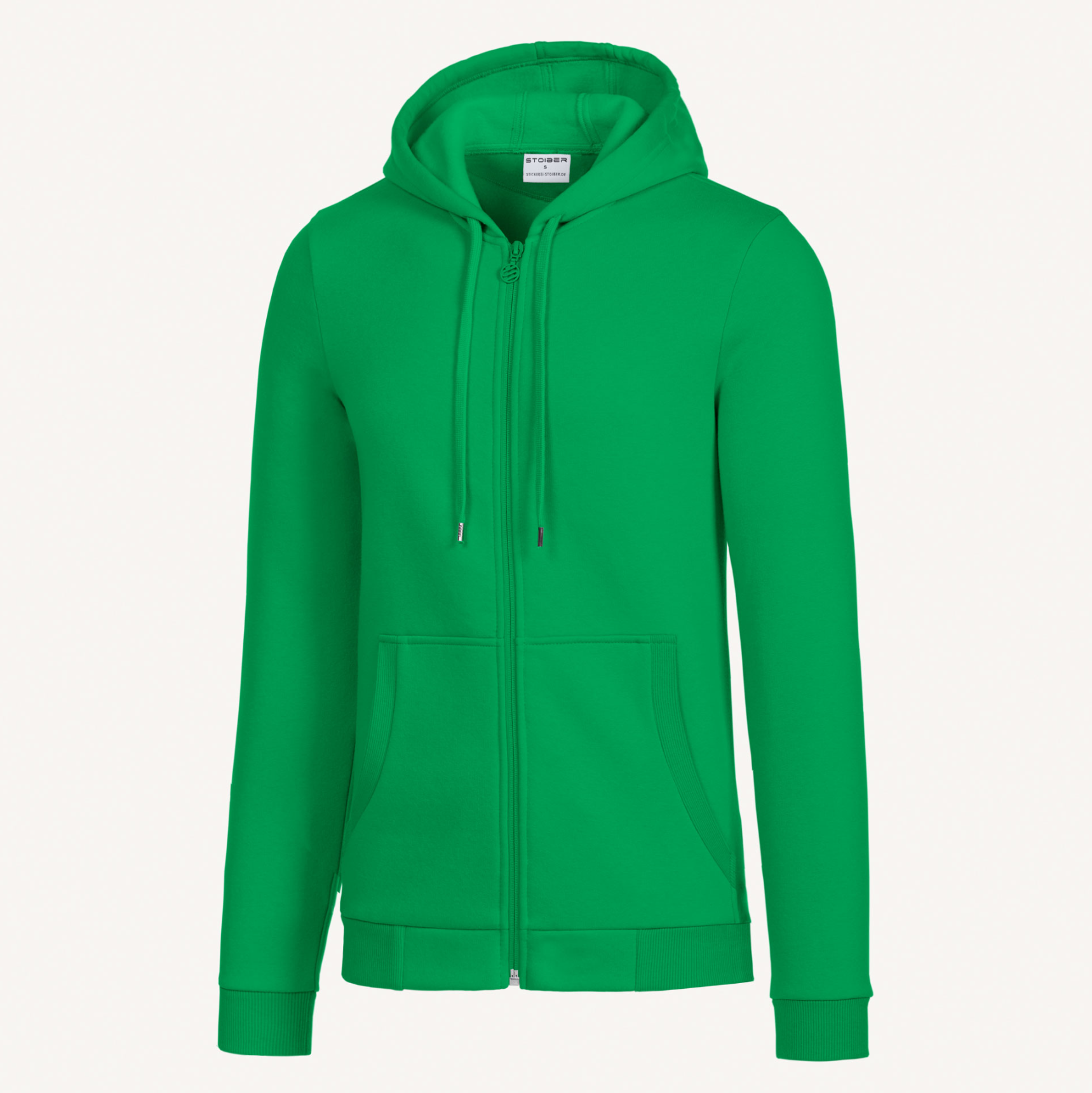 Bioteam Zip-Jacke mit edlem Stick